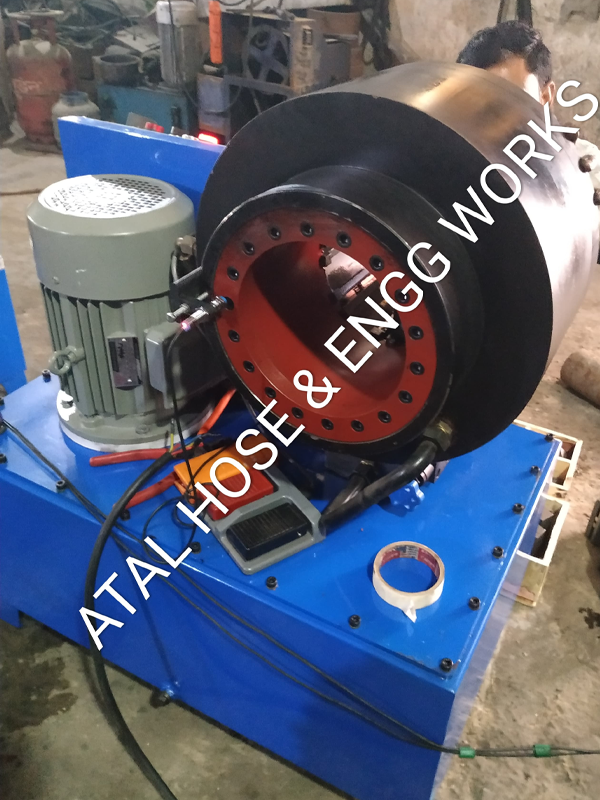 Hose crimping machine - Gallery