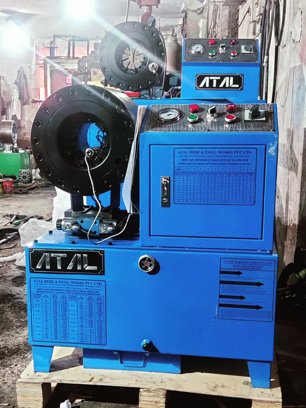 Hose crimping machine - Gallery