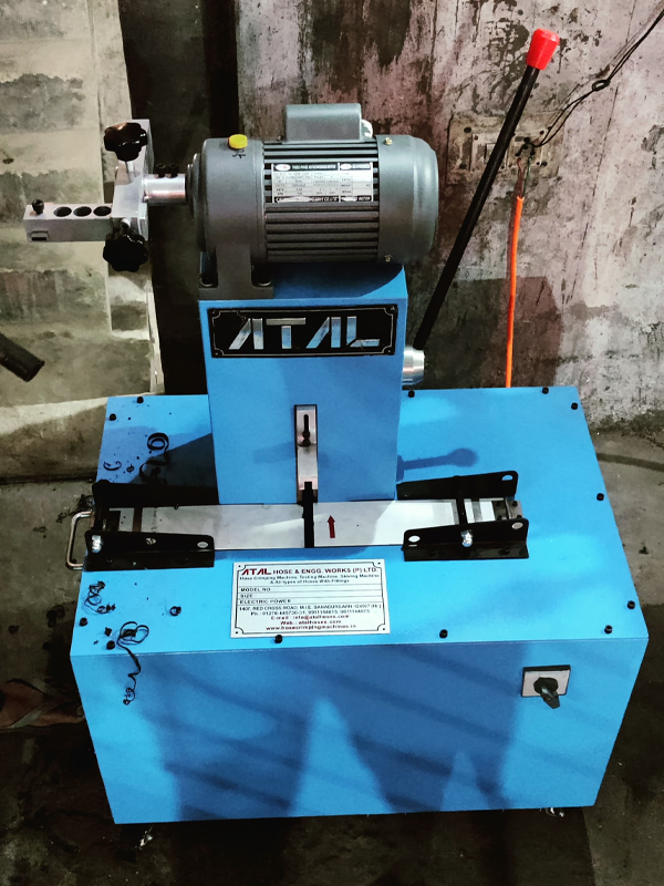 Hose crimping machine - Gallery
